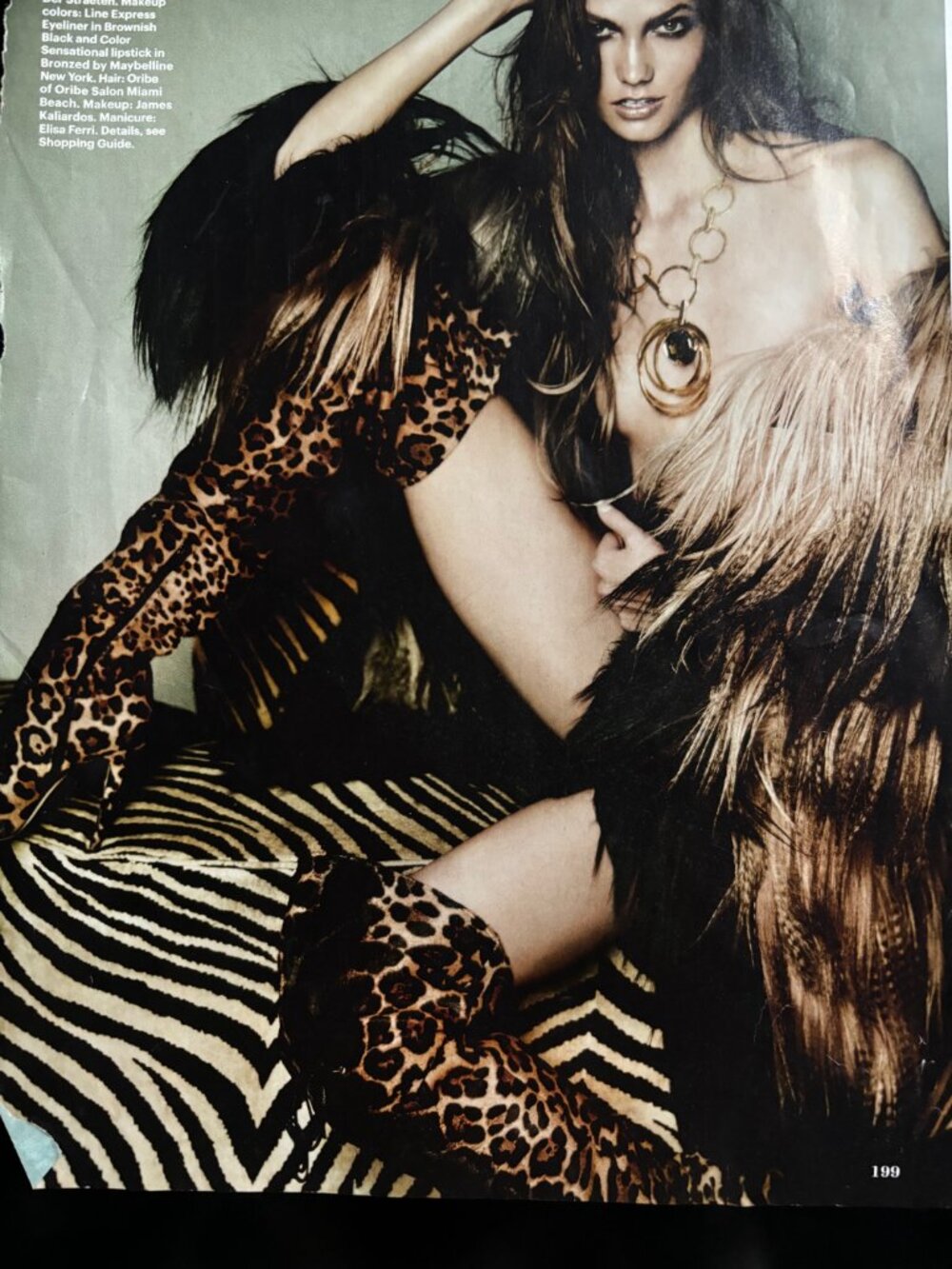 Brian Atwood Thigh-High Leopard Boots Size 8 - Picture 2 of 6
